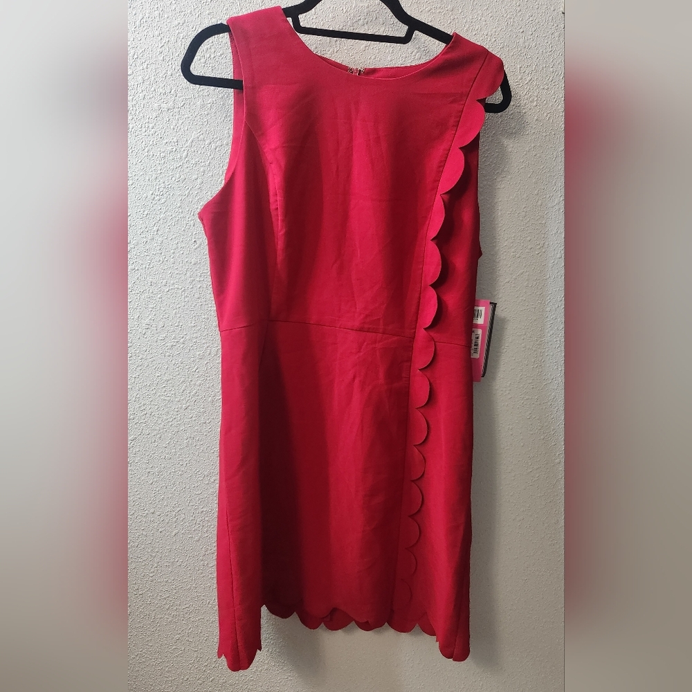 Betsey Johson Red Sleeveless Dress